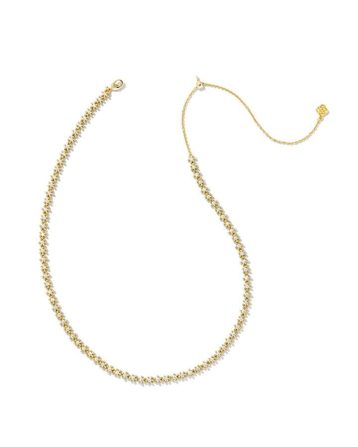 Nydia Gold Strand Necklace