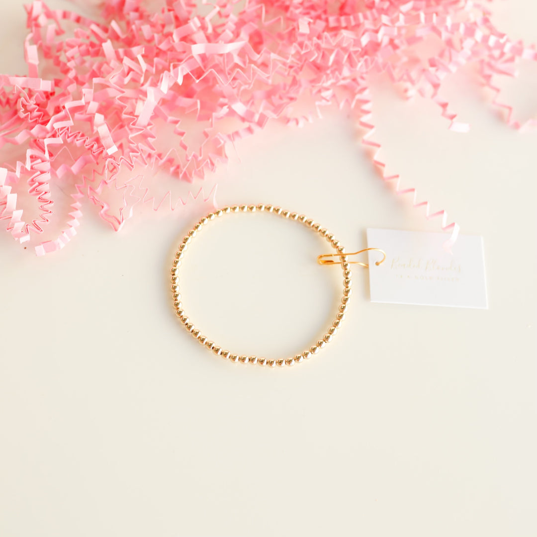 3mm Gold Bracelet