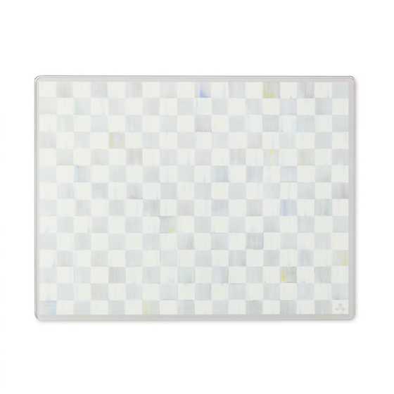 Sterling Check Glass Cutting Board (Set of 2)