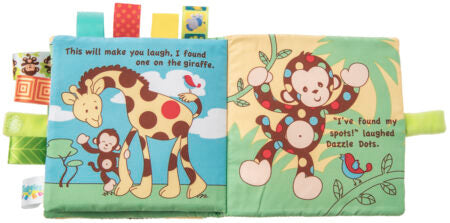 Taggies Dazzle Dots Monkey Soft Book