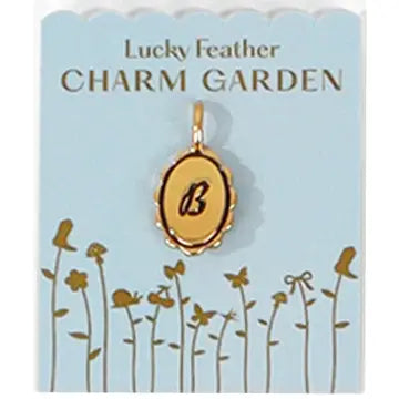 Charm Garden Scalloped Initial Charm