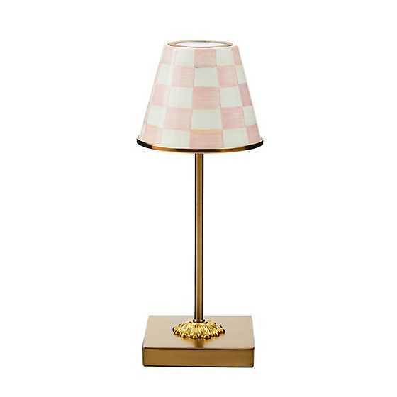 Rosy Check LED Rechargable Cafe Table Lamp