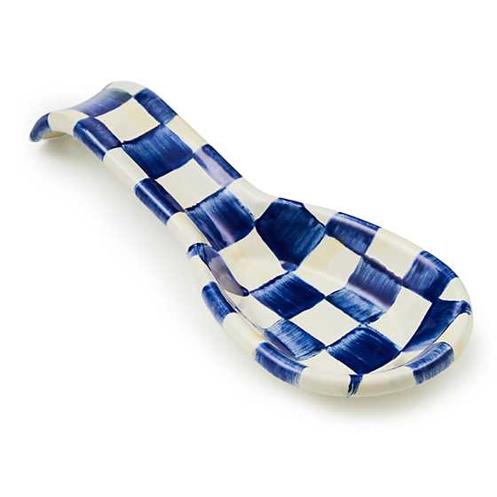 Royal Check Spoon Rest