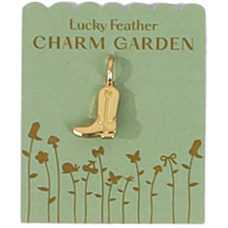 Charm Garden Cowboy Boot Charm