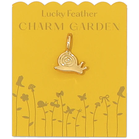 Charm Garden Snail Charm