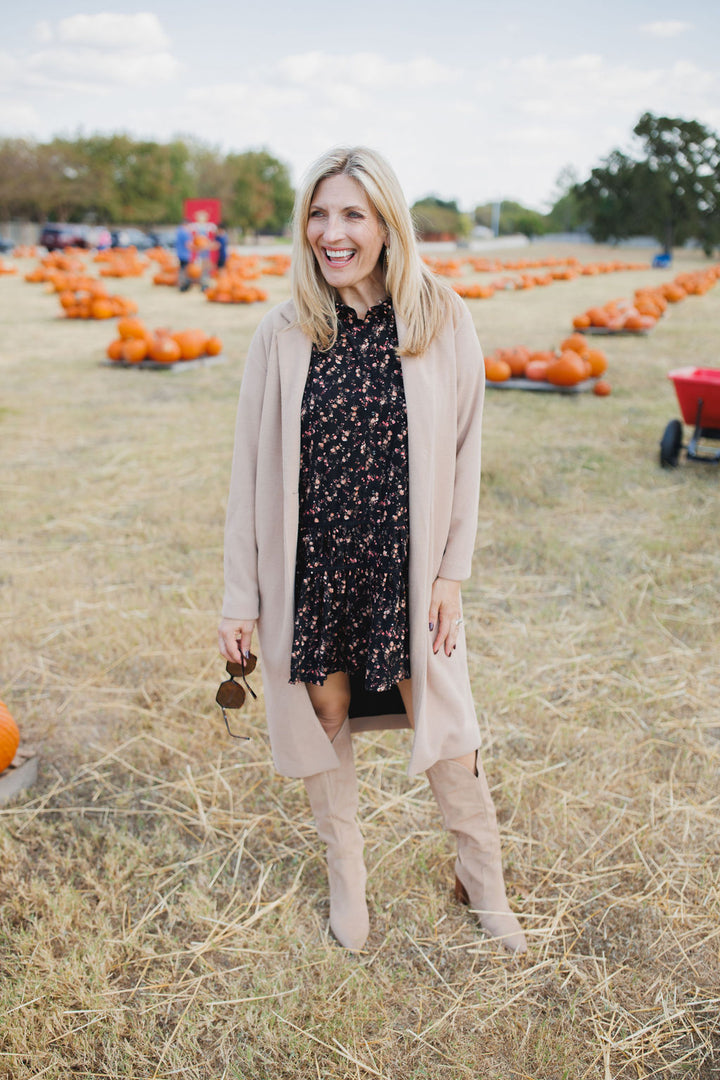 Mason Knit Coat, Classic Camel