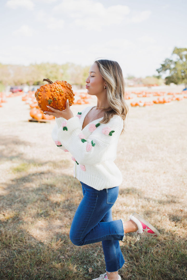 Stop and Smell The Roses Cardigan