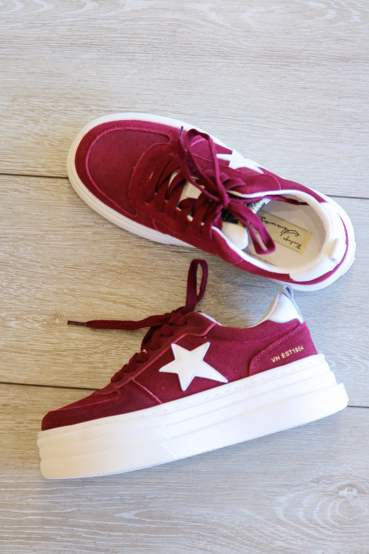 Hunter Sneaker, Maroon