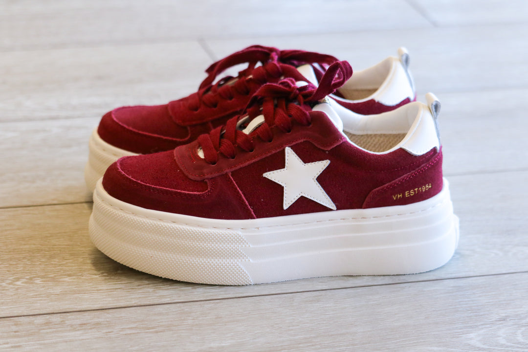 Hunter Sneaker, Maroon