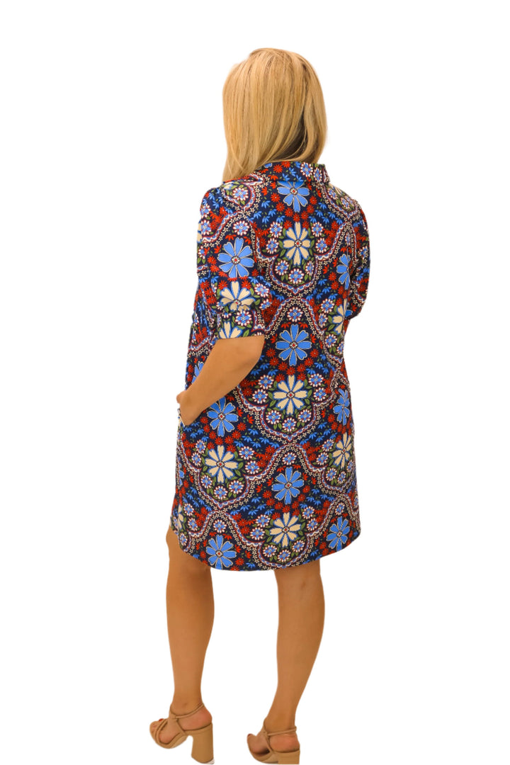 Emerson Dress, Felicity Floral Navy