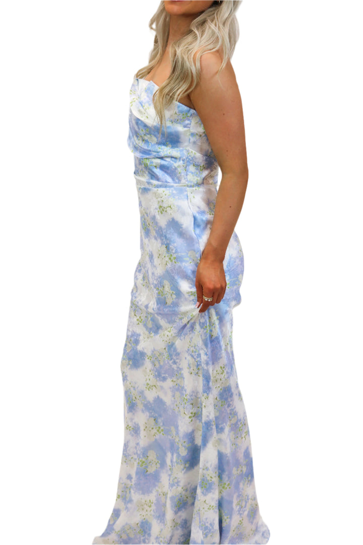 Rooftop Romance Maxi Dress, Blue