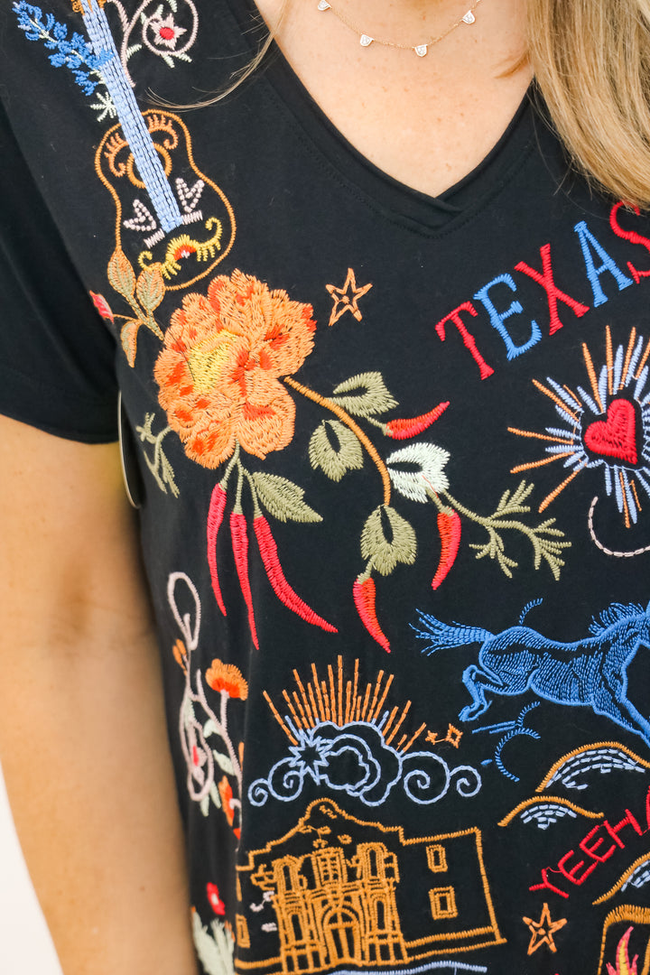 Texas Everyday Tee, Black