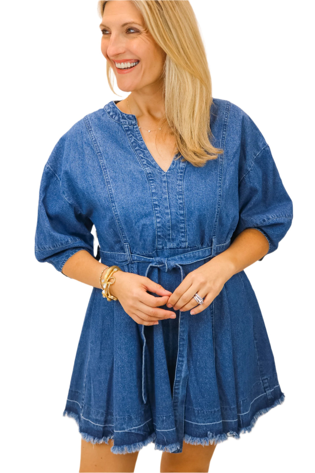 Denim Skies Dress, Denim