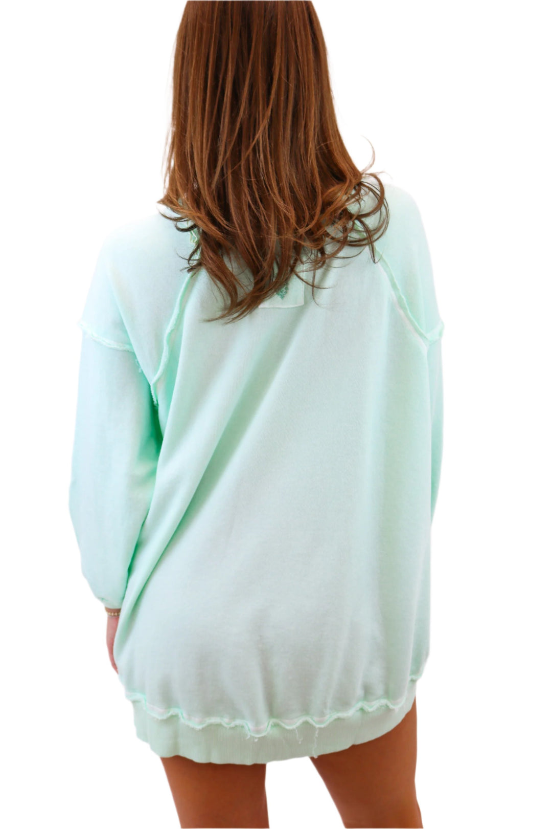 One To Beat Pullover, Pistachio