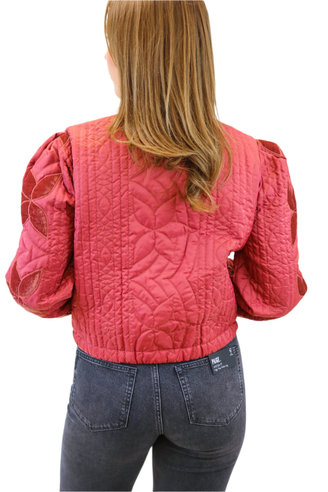 Quinn Quilted Jacket, Marsala