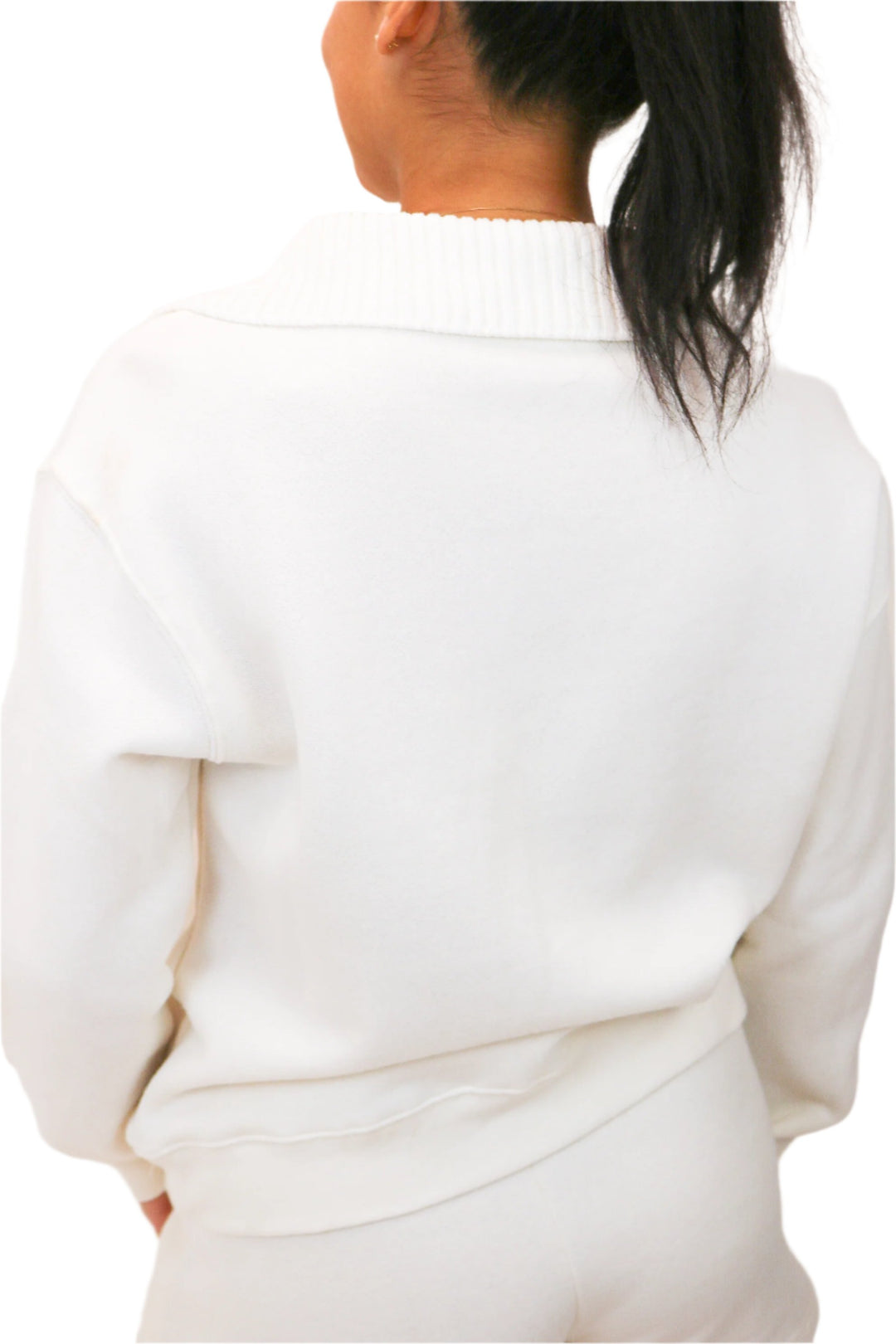 Sonata Fleece Sweatshirt, Sea Salt