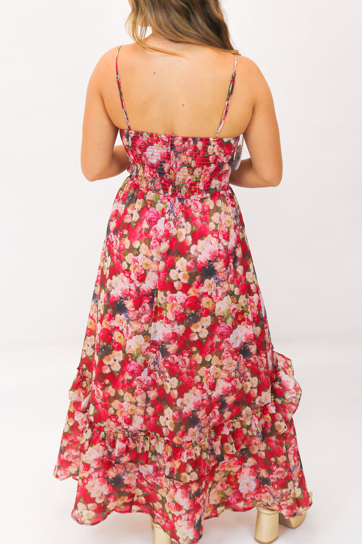 Young Love Floral Maxi Dress