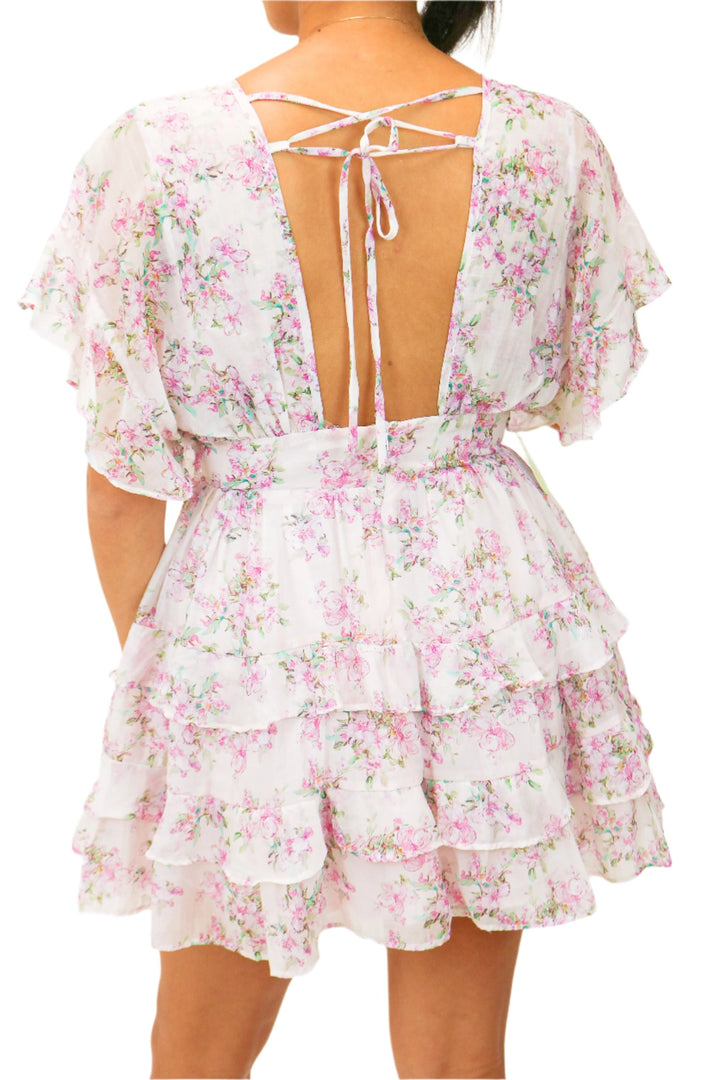 Garden Harmony Floral Dress