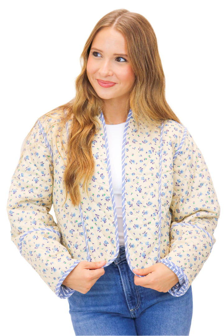 Field Of Flowers Quilted Jacket