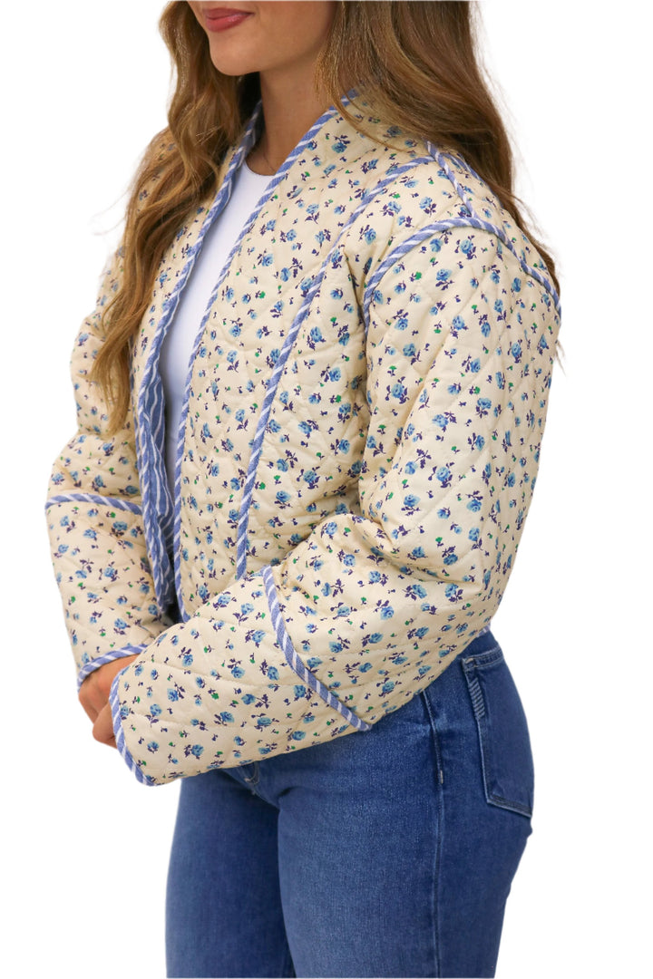 Field Of Flowers Quilted Jacket