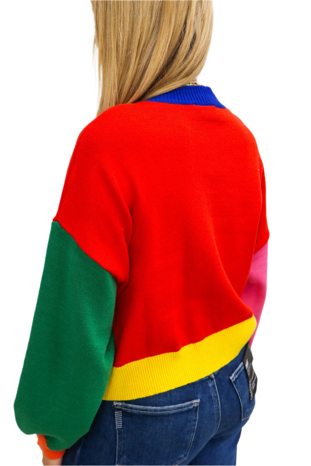 Colorblock Merry & Bright Sweater