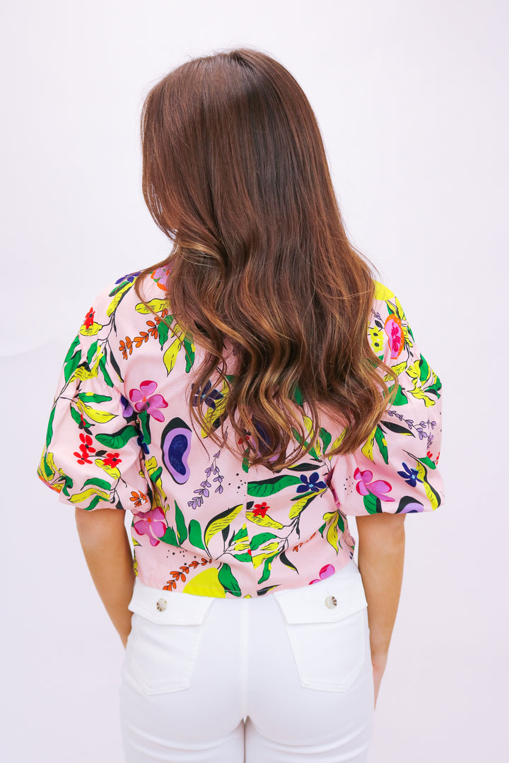 Fruitful Top, Pink