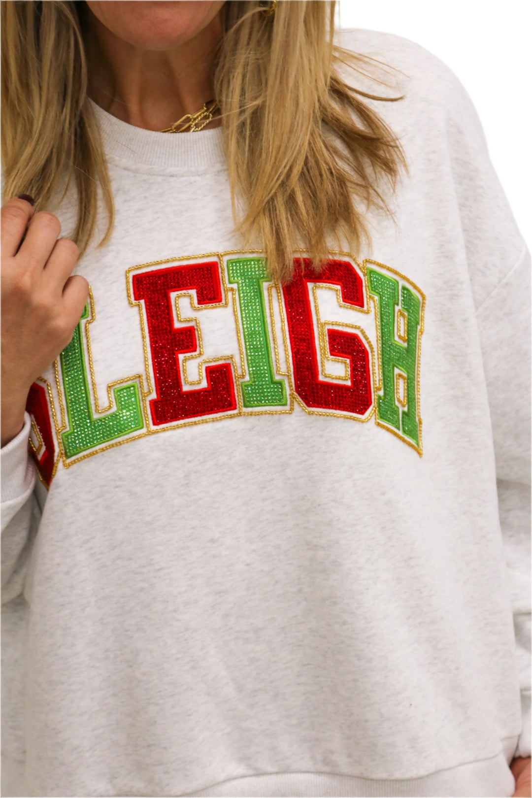 Sleigh Sweatshirt, Grey