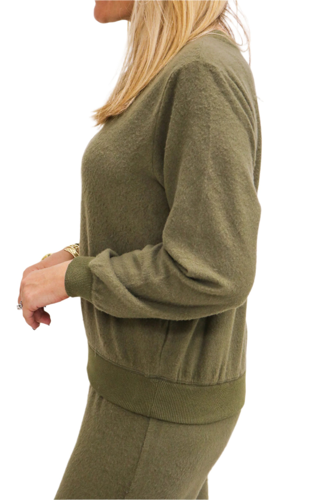 Russel Cozy Pullover, Grape Leaf