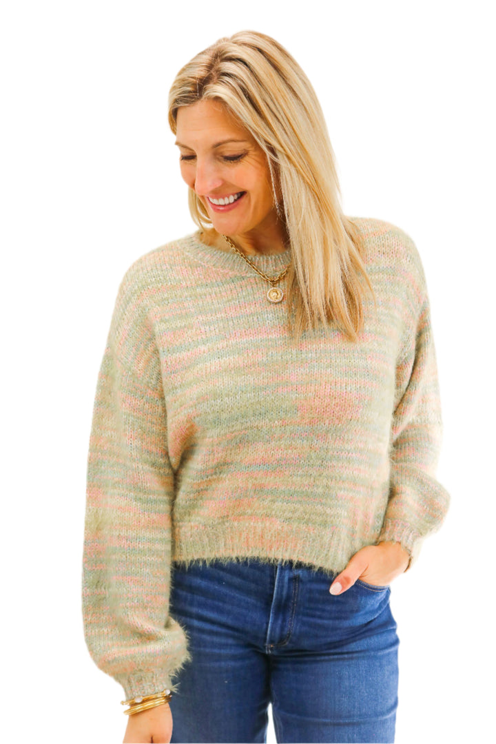 Colette Multi Color Striped Sweater