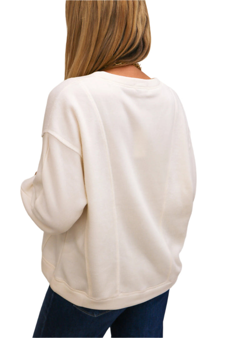 Out Of Towner V-Neck Sweatshirt