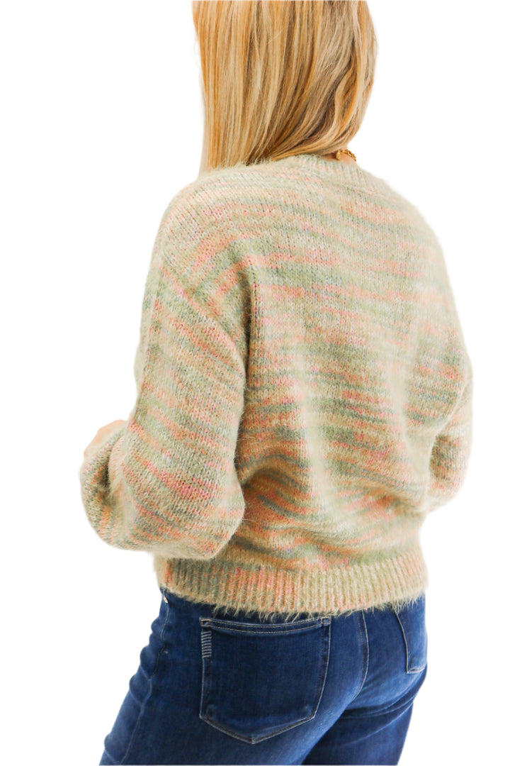 Colette Multi Color Striped Sweater