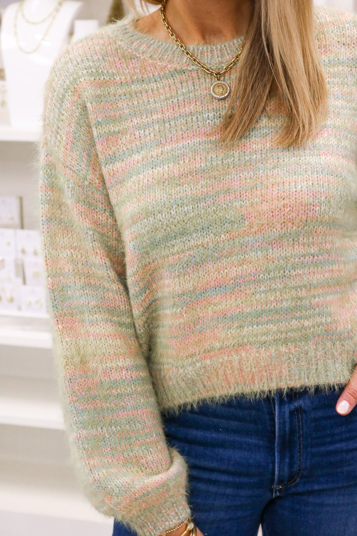 Colette Multi Color Striped Sweater