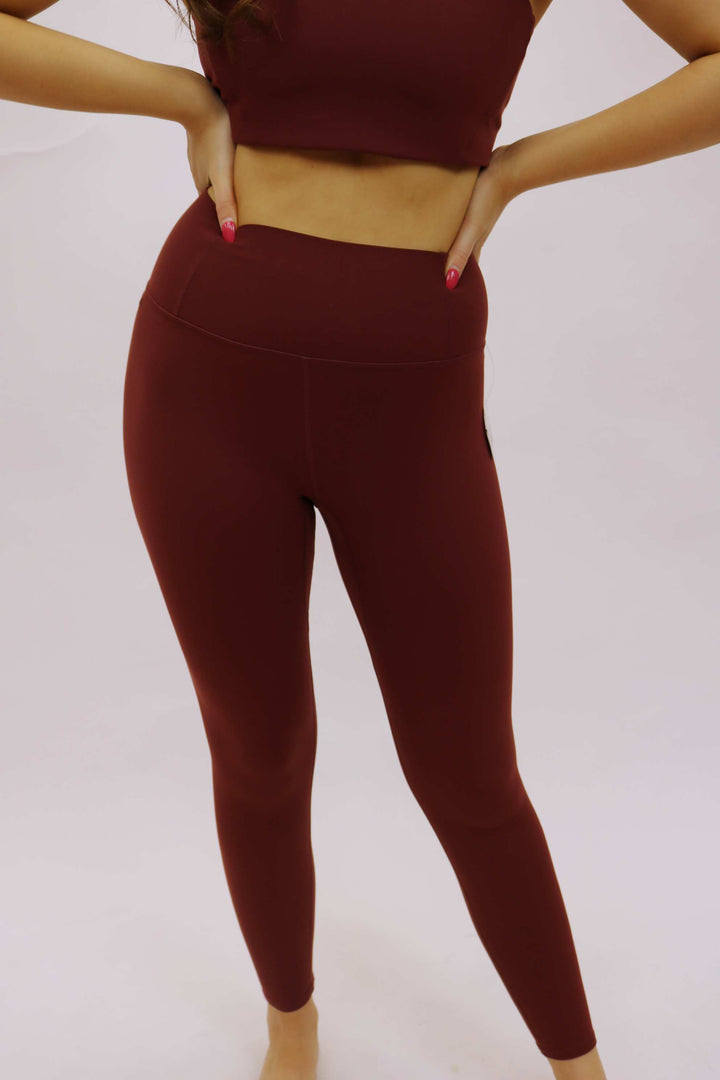 Never Better Legging, Oxblood