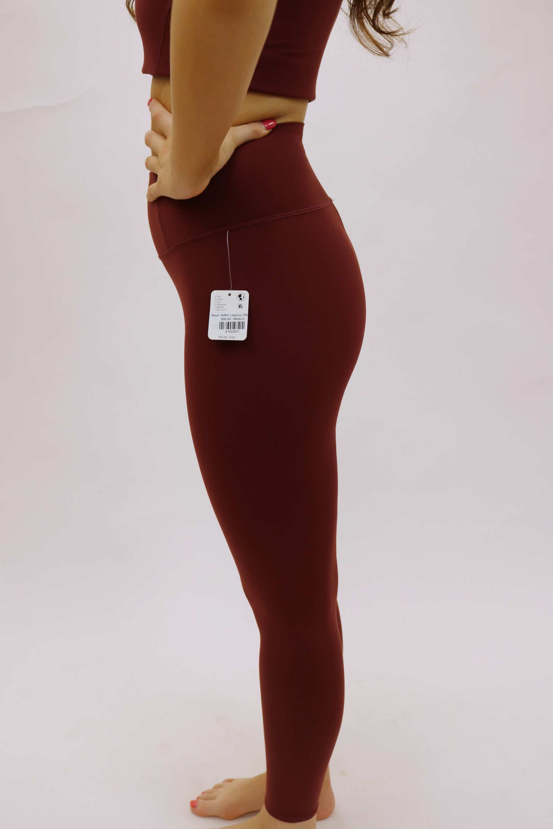 Never Better Legging, Oxblood