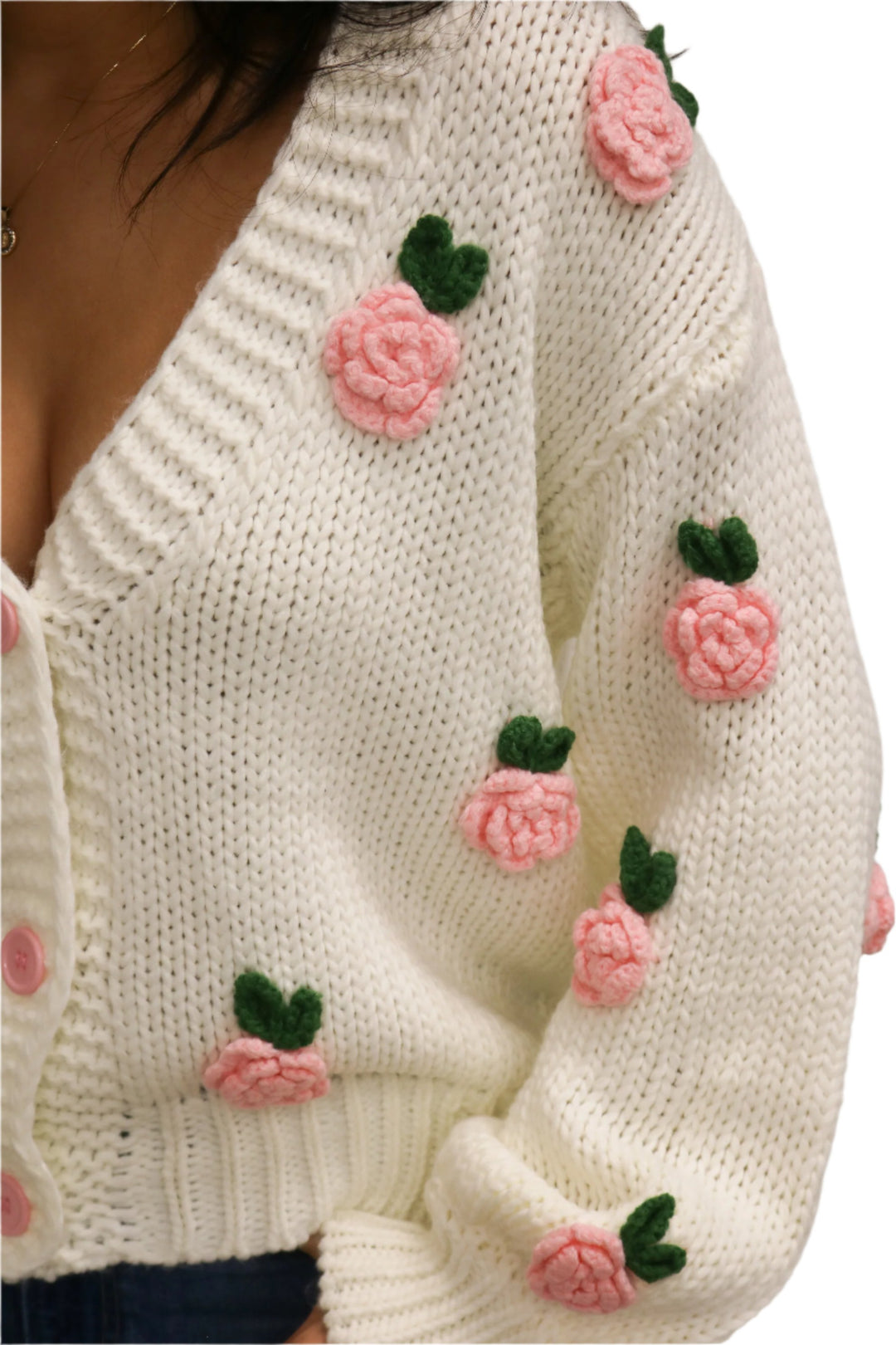 Stop and Smell The Roses Cardigan