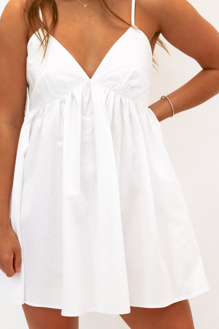 Cloud Nine Dress, White