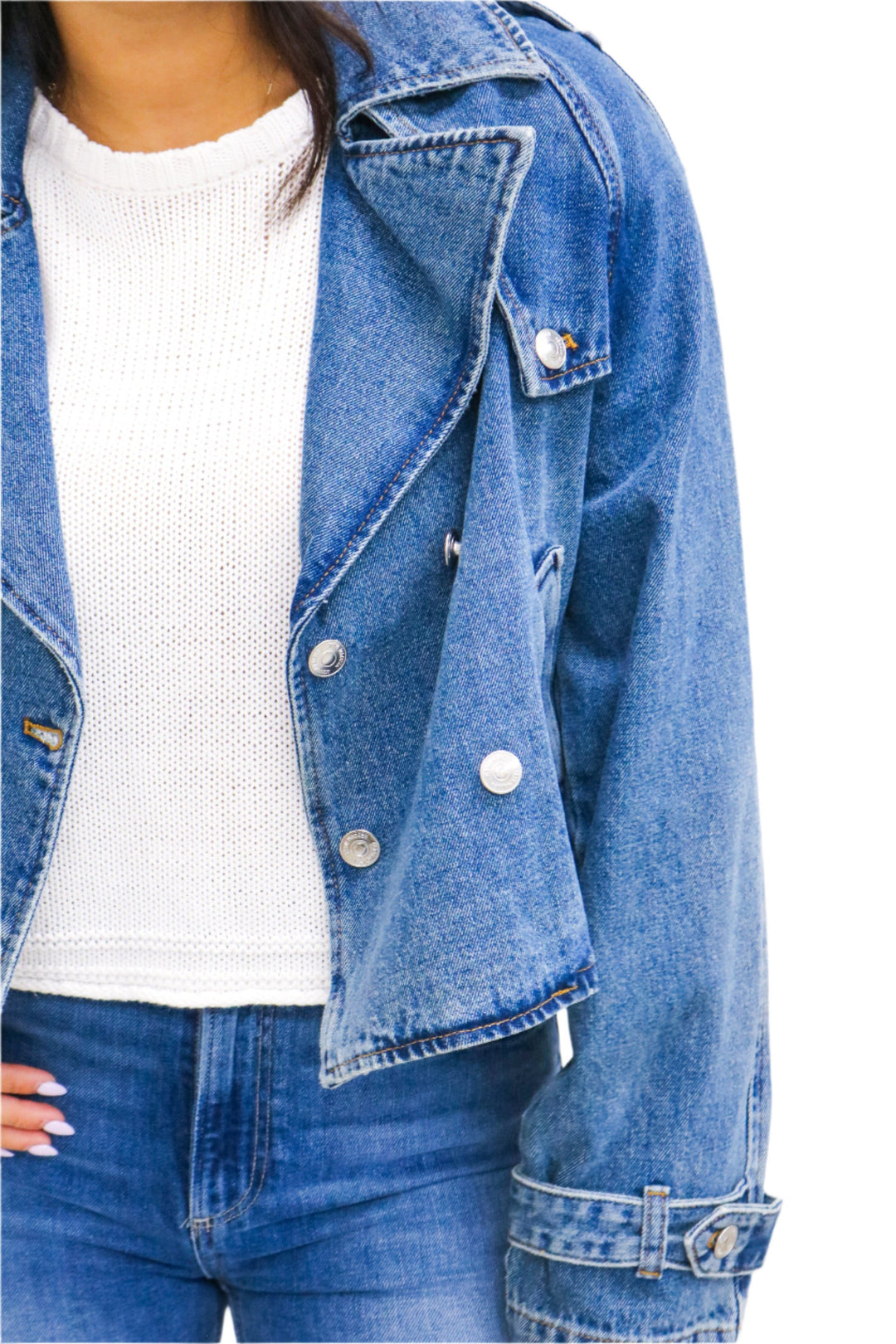 Sirus Oversized Denim Jacket