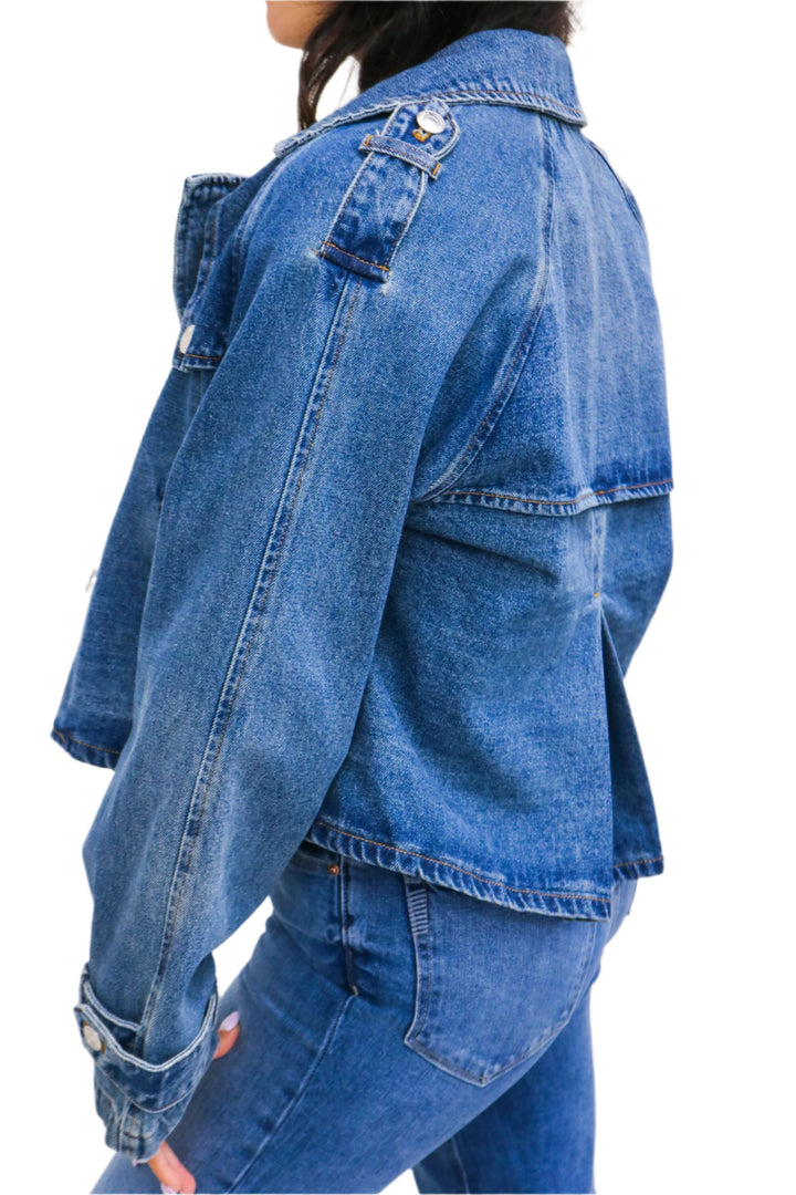 Sirus Oversized Denim Jacket