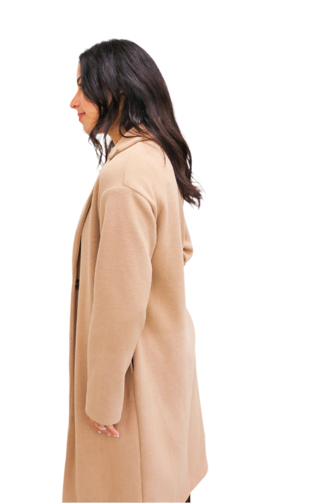 Mason Knit Coat, Classic Camel