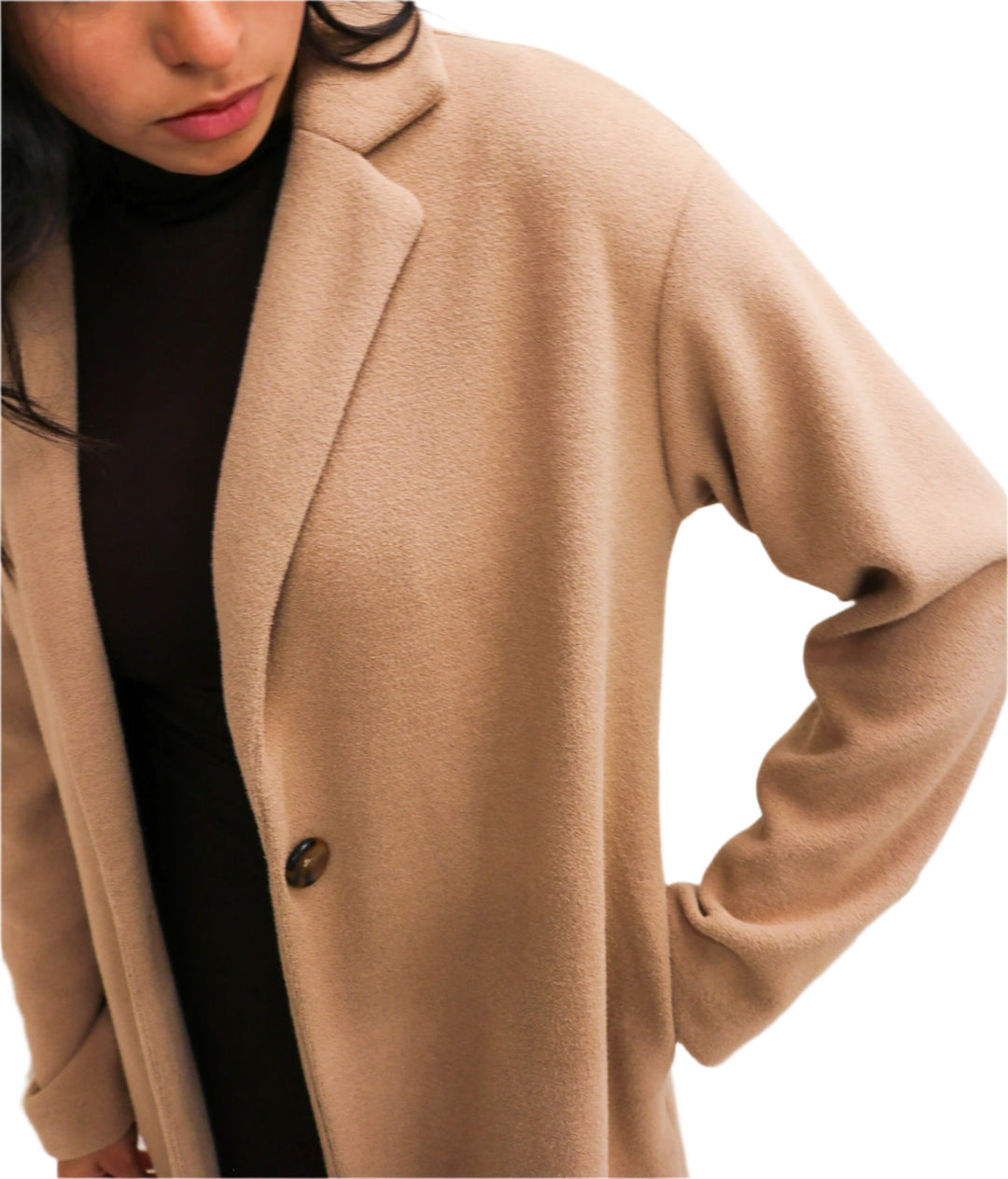 Mason Knit Coat, Classic Camel