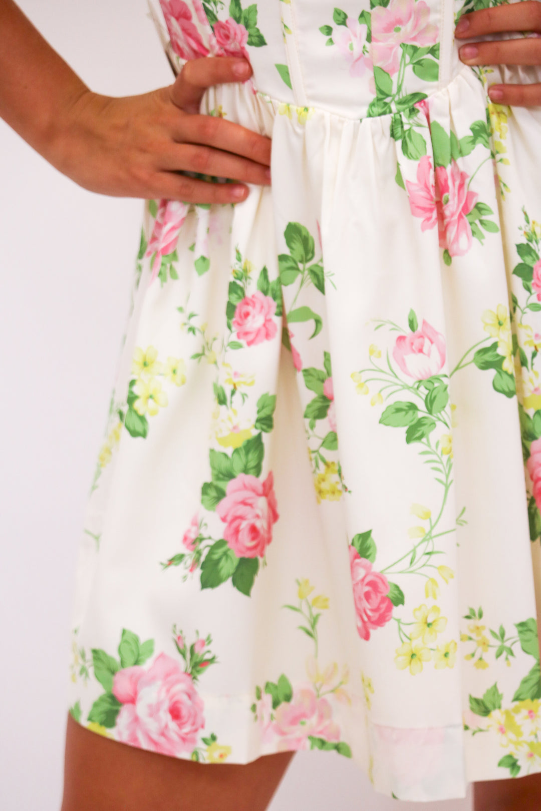 Live With Grace Floral Corset Dress