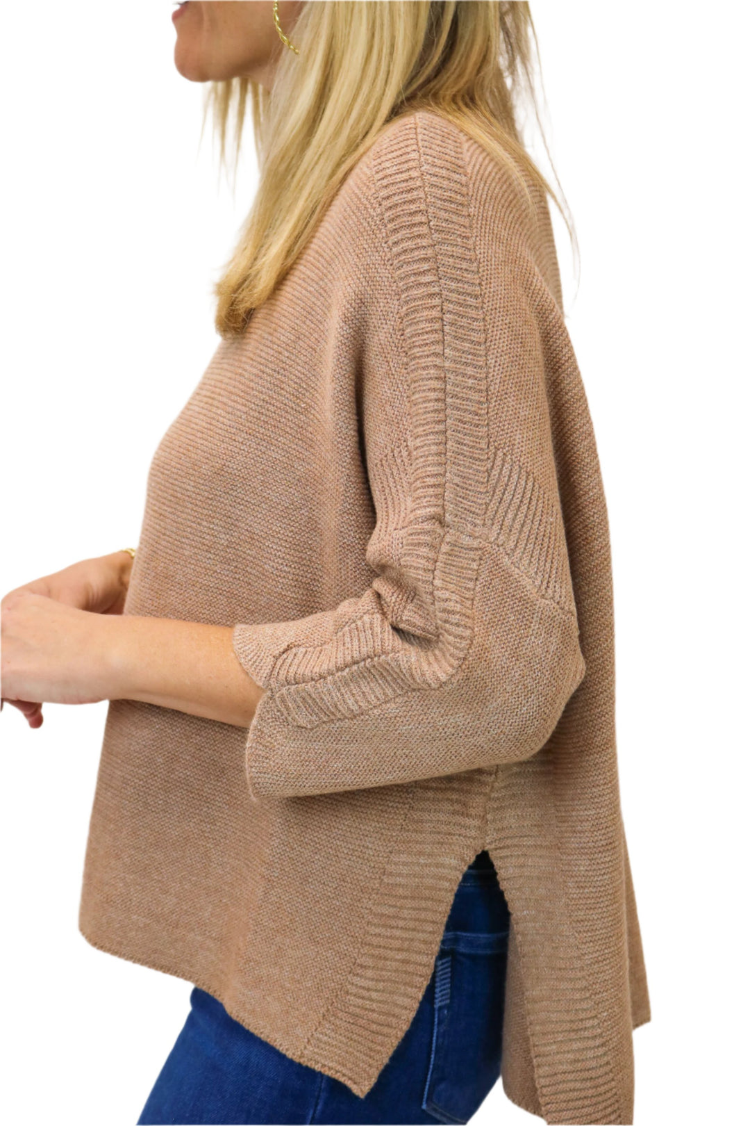 Boho Sweater, Camel