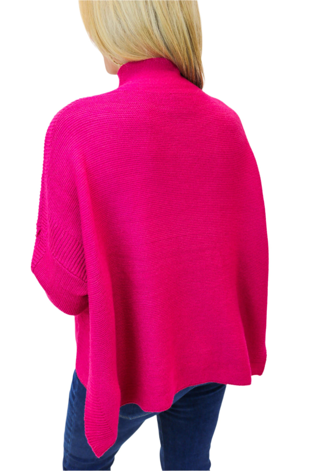 Boho Sweater, Fuschia