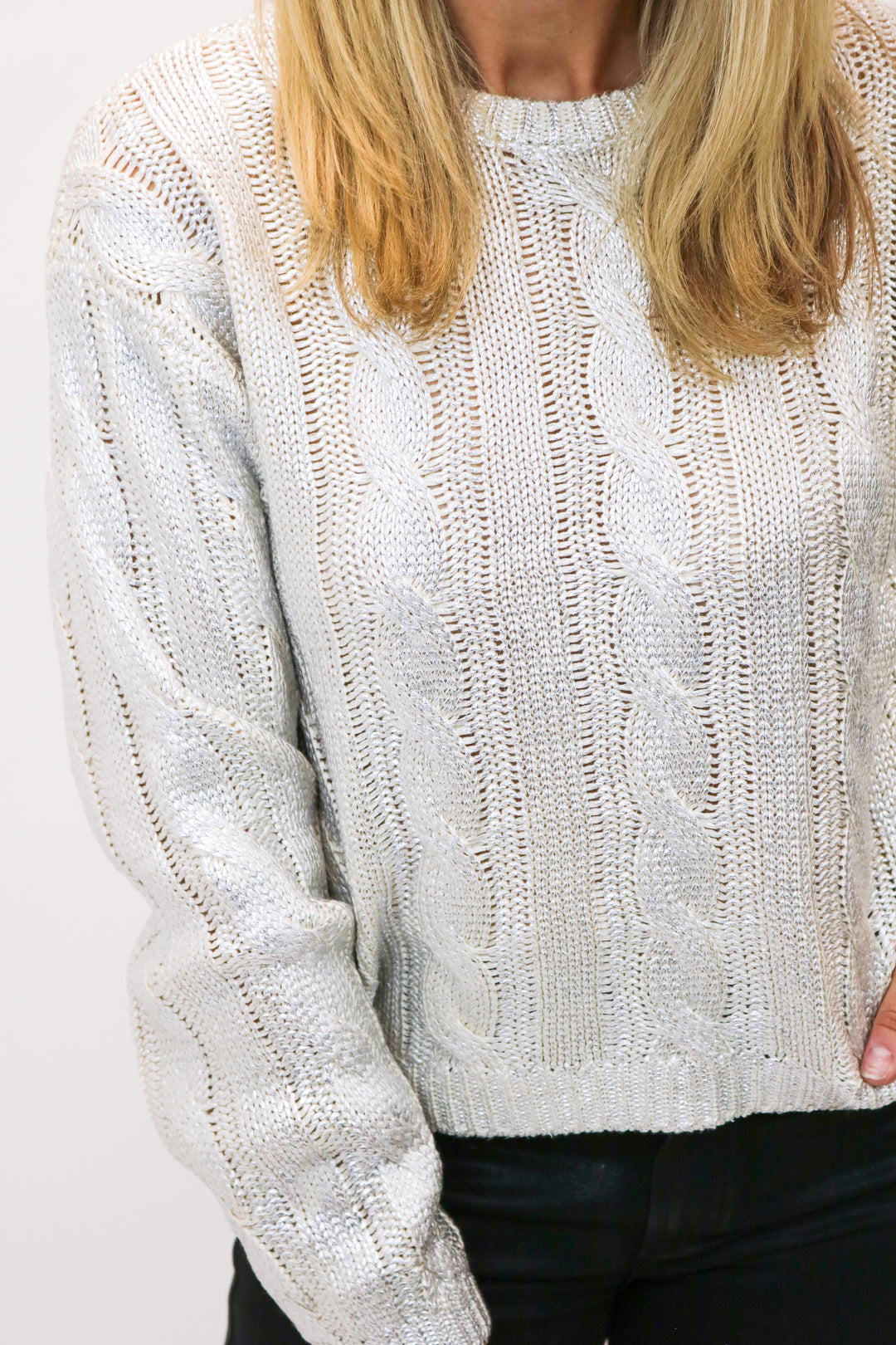 Renzo Sweater, Antique Ivory