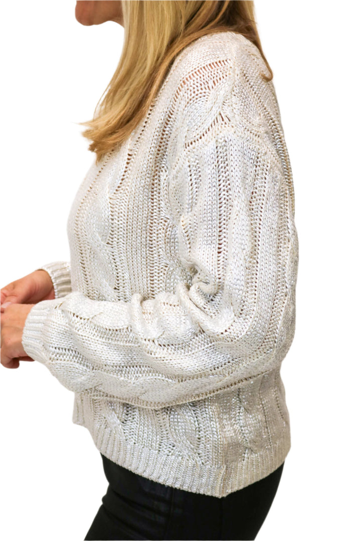 Renzo Sweater, Antique Ivory