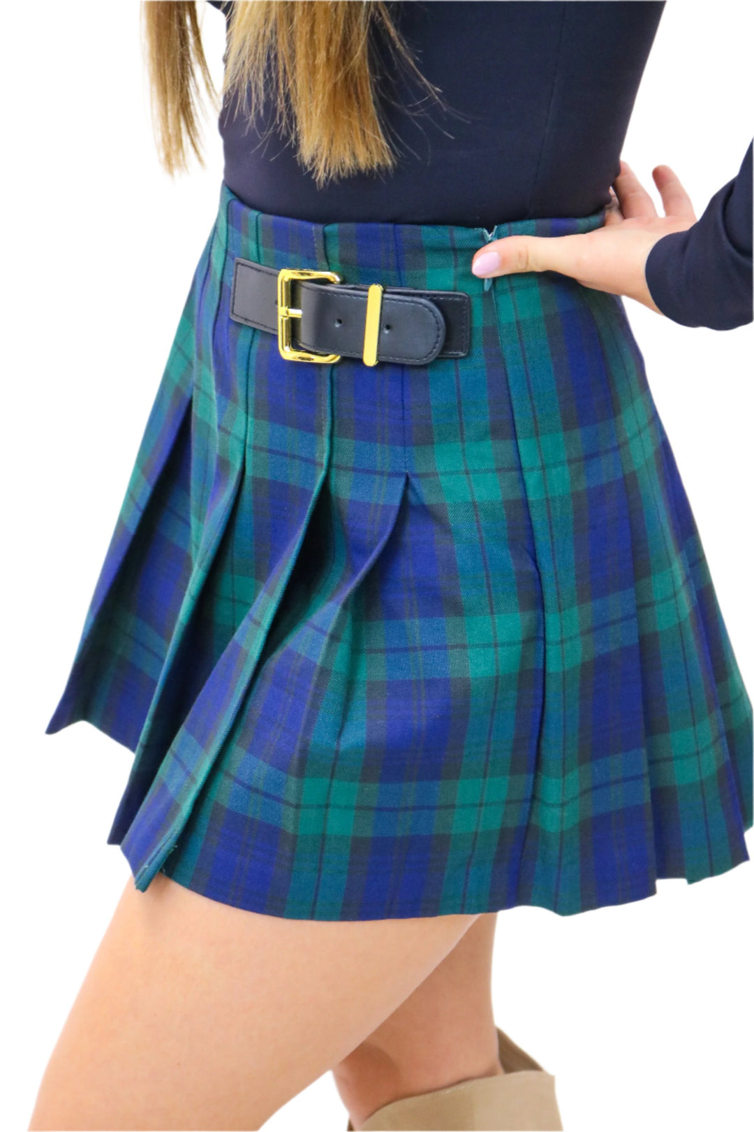 Jenny Plaid Skort