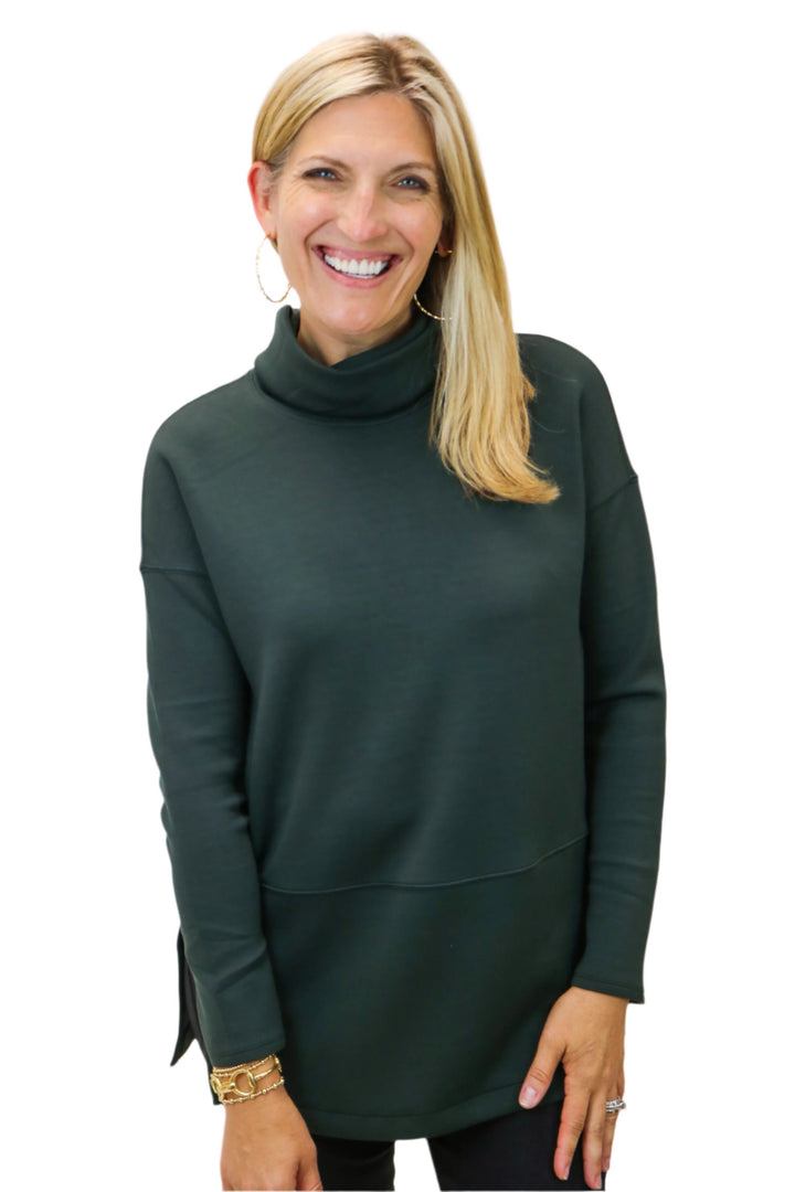 AirEssentials Turtleneck Tunic, Essex Green