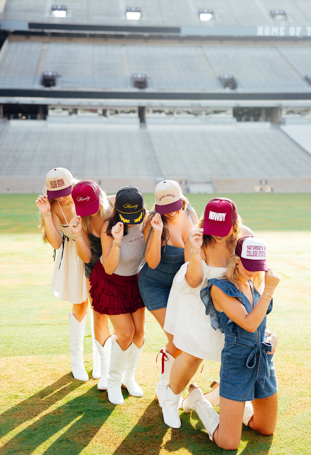 Saturdays in College Station Trucker Hat