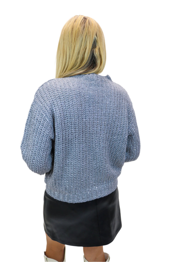 Martina Sweater, Heather Grey