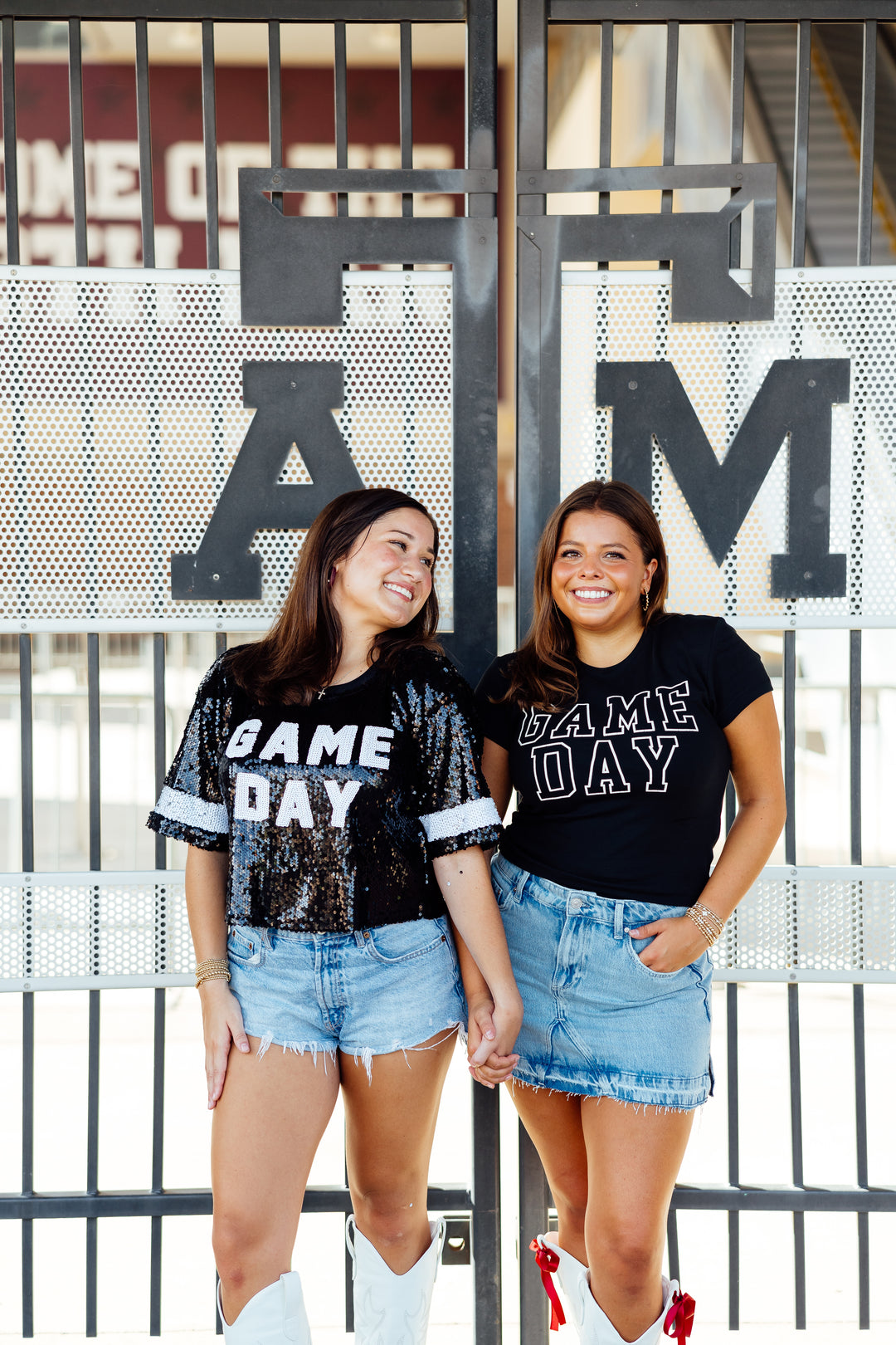 Game Day Puff Tee, Black